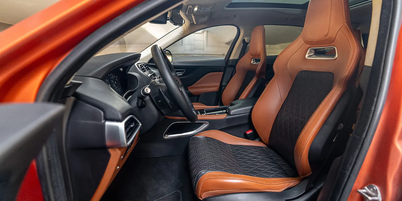 Jaguar F-Pace Interior Front Seats